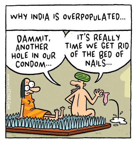 India overpopulated