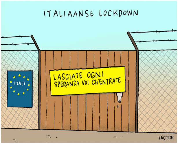 Italiaanse lockdown