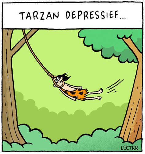 Tarzan depressief