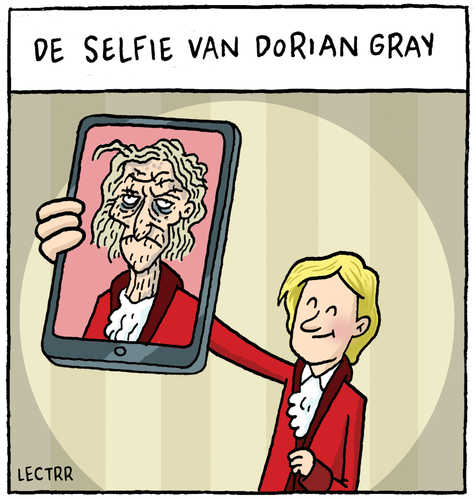 Selfie Dorian gray