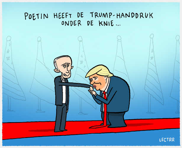 Trump-handdruk