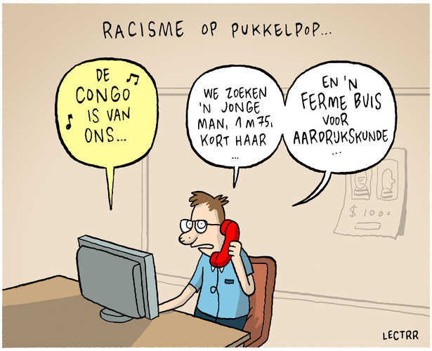 Racisme op Pukkelpop