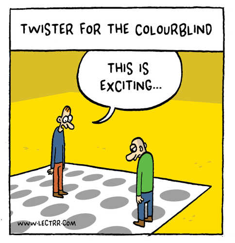 Colourblind twister