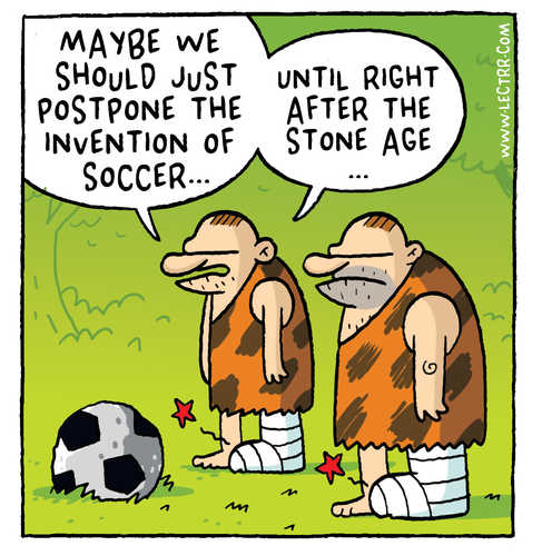 Invention of soccer