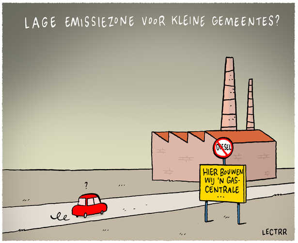 Lage-emissiezone