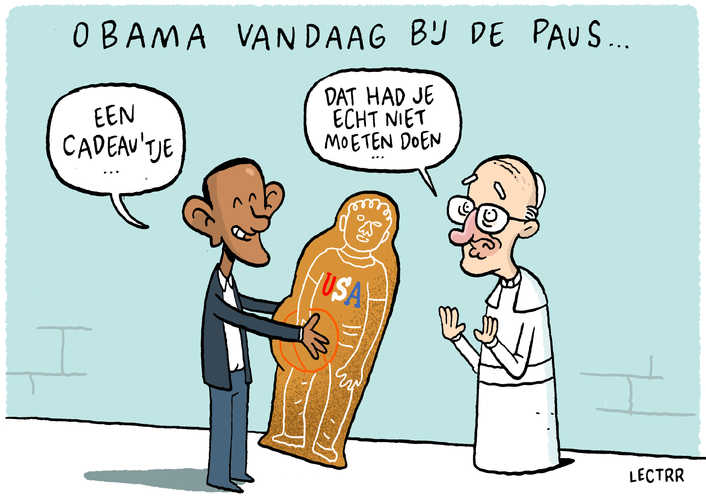 Obama bij de Paus