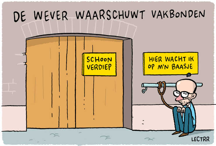 De Wever waarschuwt