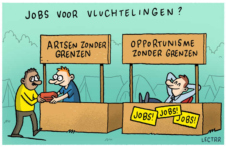 Jobs voor vluchtelingen