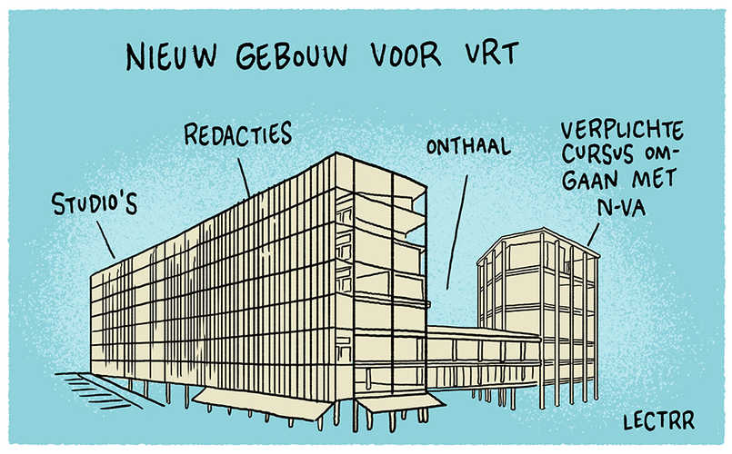 Nieuw VRT-gebouw