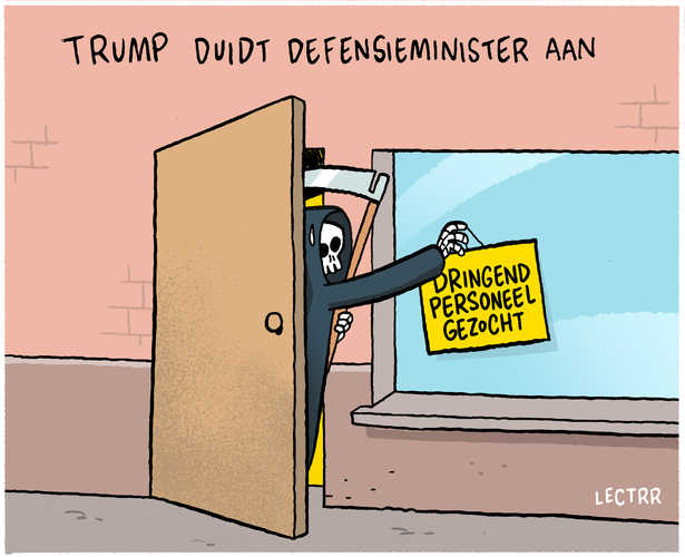 Defensieminister Trump