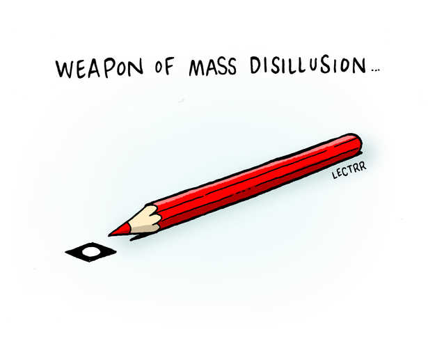Weapon of mass disillusion 