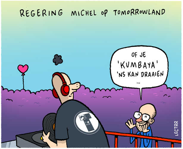 Regering Michel op Tomorrowland