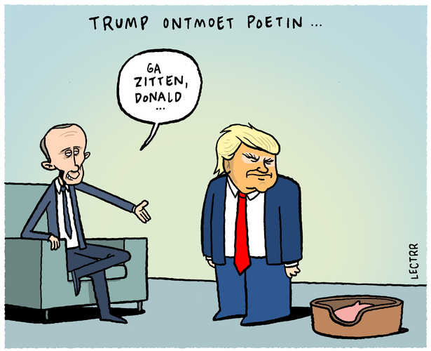 Trump ontmoet Poetin